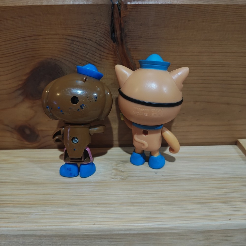 Octonauts Kwazii & Dashi 2010 Mattel 3" Bundle - Picture 2 of 3